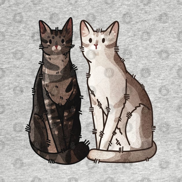 Two Singapura Cats by Feline Emporium